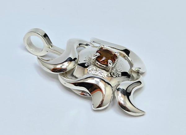 "Waved Citrine" Pendant