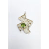 "Puzzled Peridot" Pendant