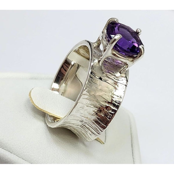 African Amethyst Ring