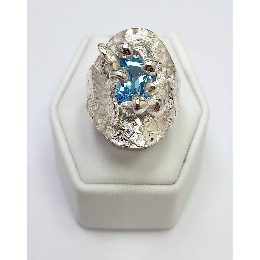 Blue Topaz Ring