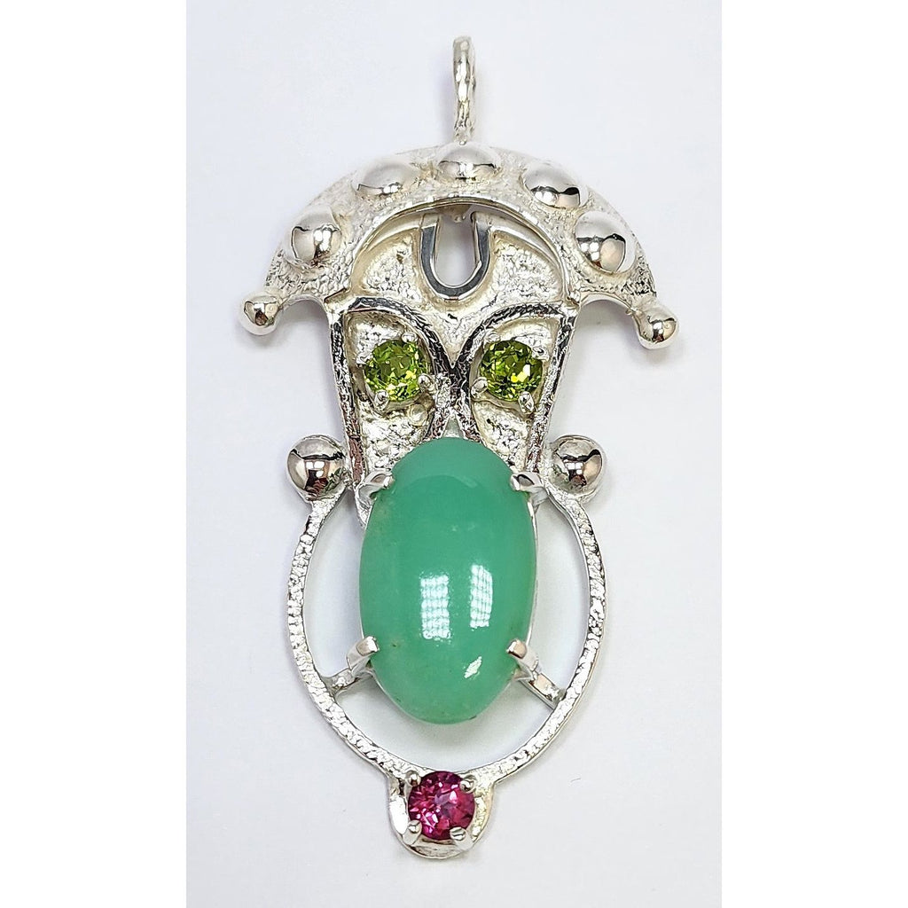 "Chyrsoprase Customs" Pendant