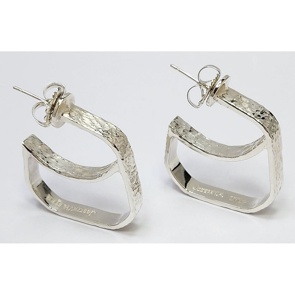"Faintly Apparent" Sterling Silver earrings