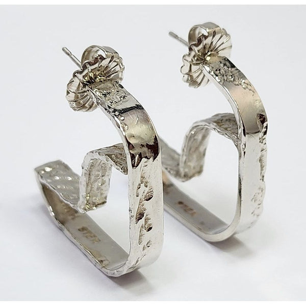 "Step down" Sterling Silver Earrings