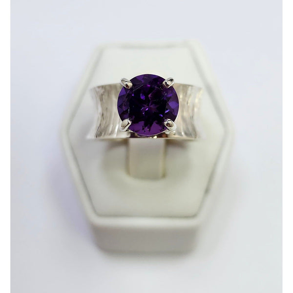 African Amethyst Ring