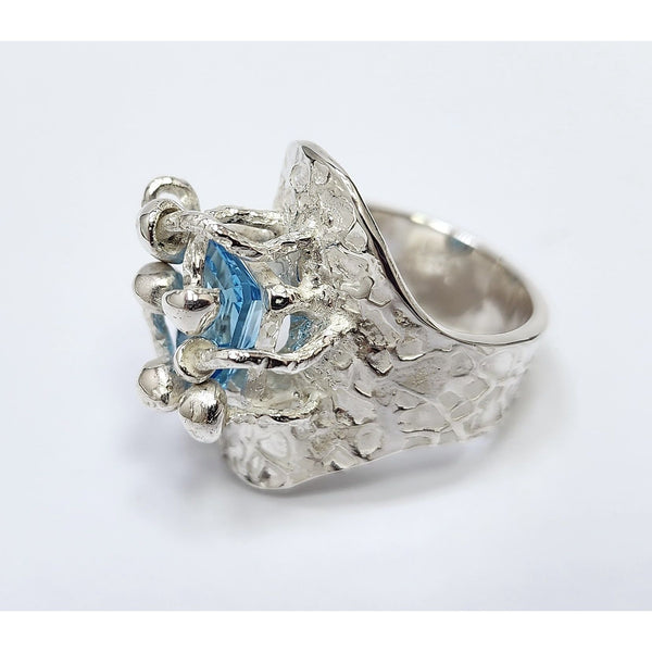 Blue Topaz Ring