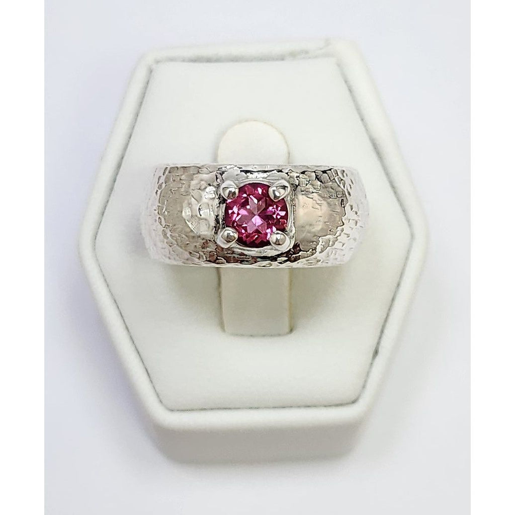 Pink Topaz Ring