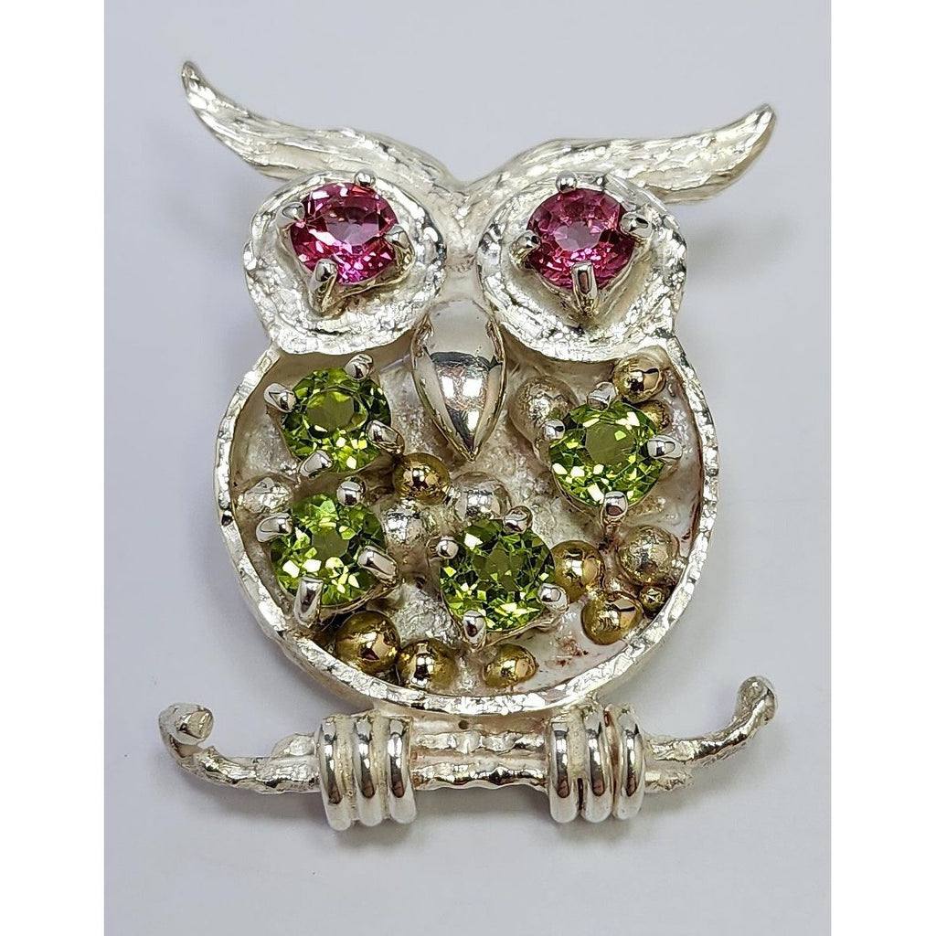 "An Owl's night" Pendant