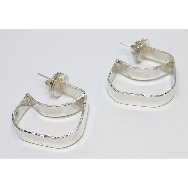 "Oh so simple" Sterling Silver Earrings