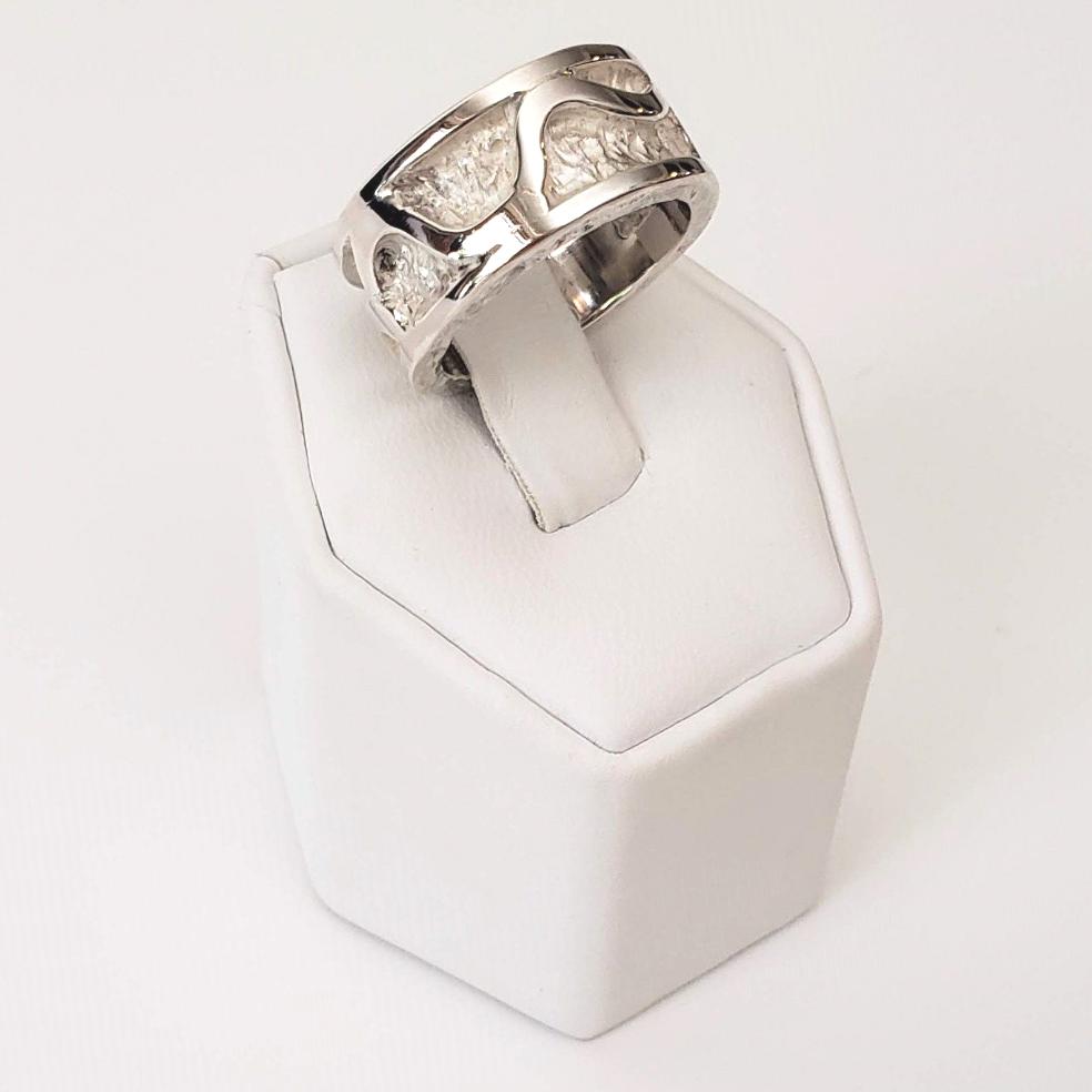 Waved Sterling Silver Ring