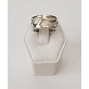 Waved Sterling Silver Ring