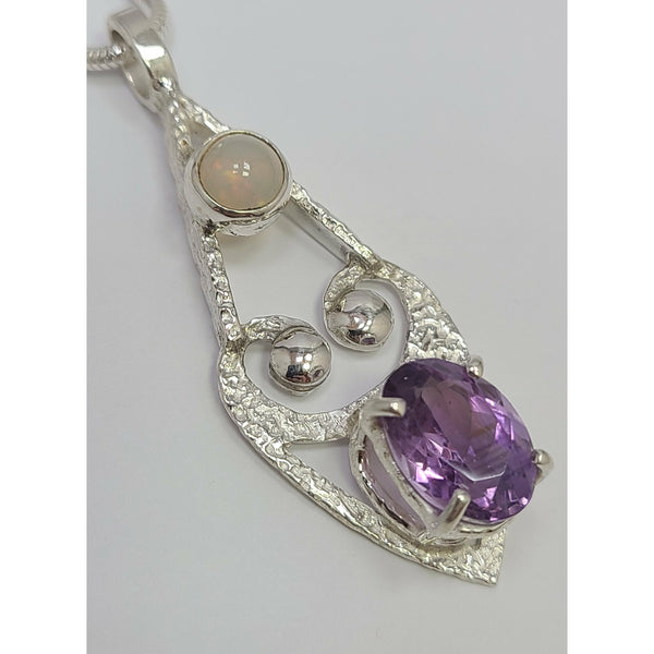 Arrowhead Amethyst Pendant