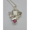 "Blocks of Silver" Pendant