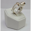 Blue Topaz high polish split band Ring