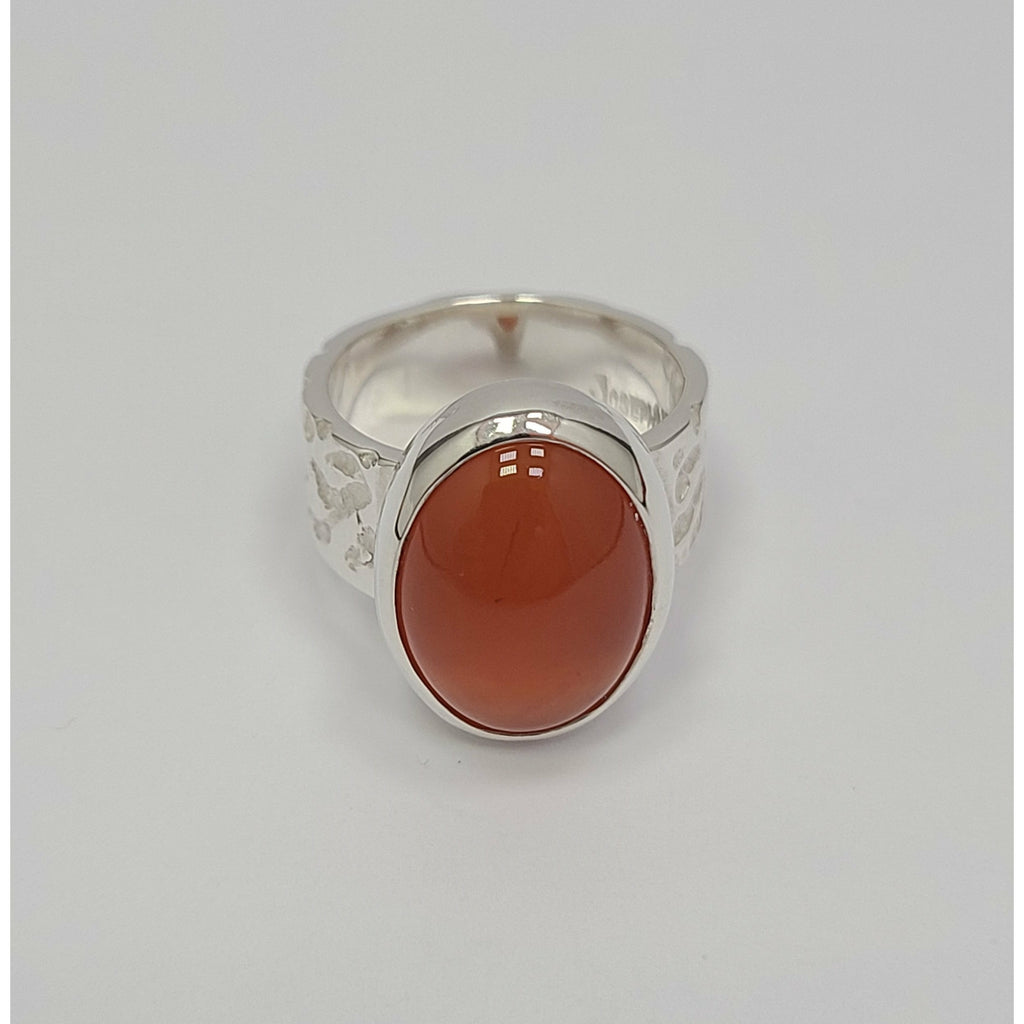 Oval Carnelian Ring