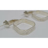Softly Squared hooped Earrings