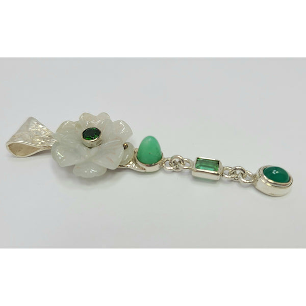The Jade Rose Pendant