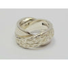 Intertwined Sterling Silver Ring