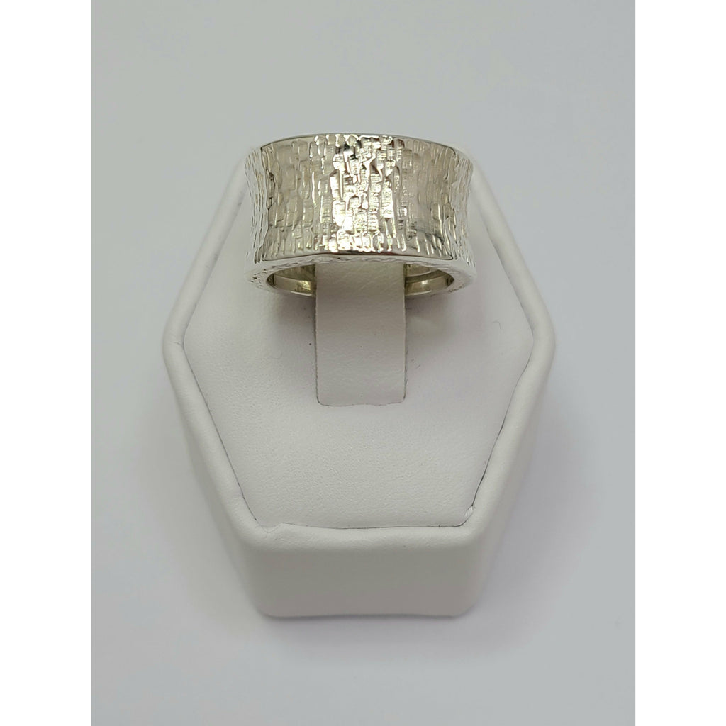 Inverted Sterling Silver Ring