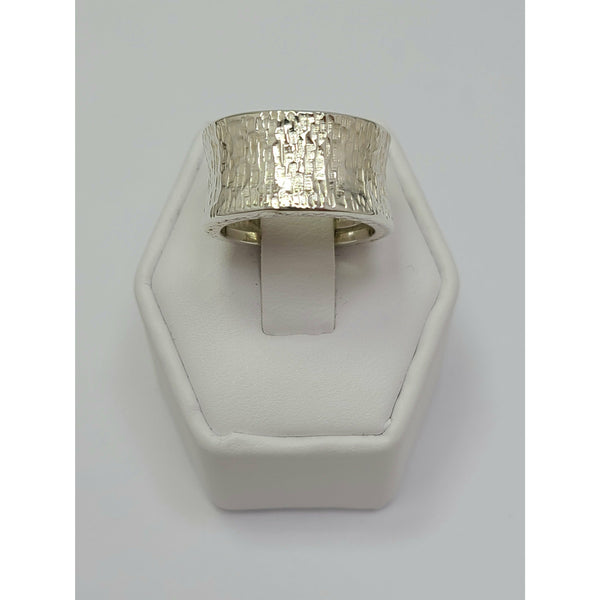 Inverted Sterling Silver Ring