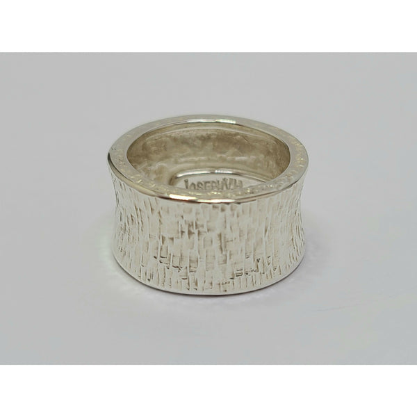Inverted Sterling Silver Ring