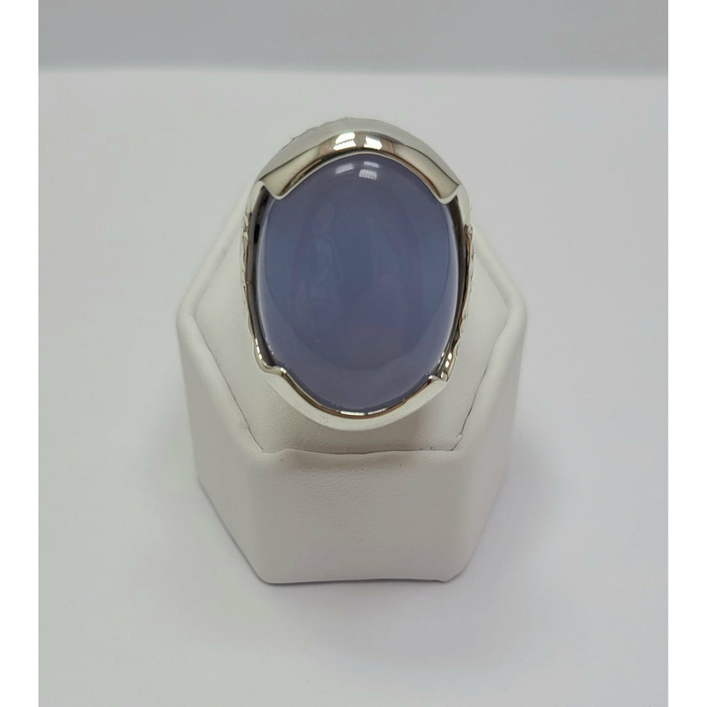 Blue Chalcedony Ring