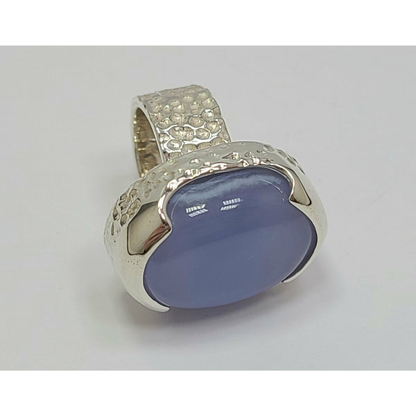 Blue Chalcedony Ring