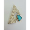 Blue Green Opal Matrix Earrings