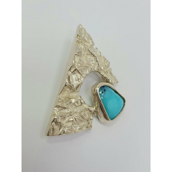 Blue Green Opal Matrix Earrings