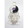 "Amethyst Yin and Yang" Pendant