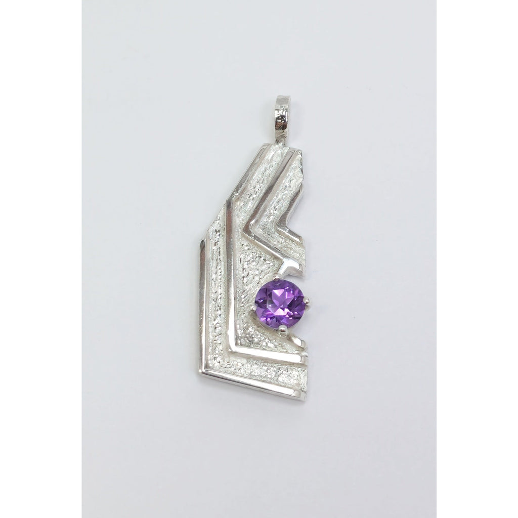 "Gleaming Amethyst" Pendant