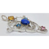 "Faced with Lapis" Pendant