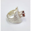 "Shielded Garnet"  Ring