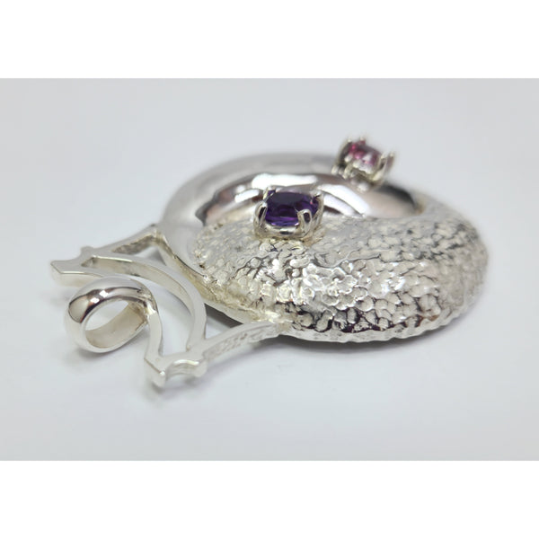 "Yin and Yang Silver" Pendant