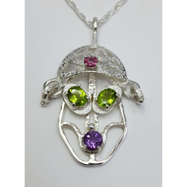 "The Jeweled Man" Pendant