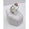 "Opened Pink Topaz" Ring