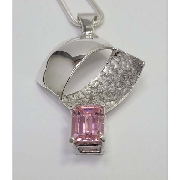 Gadolinium Garnet Pendant