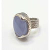 Blue Chalcedony Ring