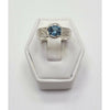 Beautifully delicate Blue Topaz Ring
