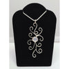 Curled Sterling Silver Pendant